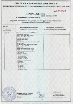 2017.10.11 Конаково - Приложение к сертификату Изделия крепежные т.м. Tech-KREP из полимерных материалов. ТУ 2291-001-99151810-2012